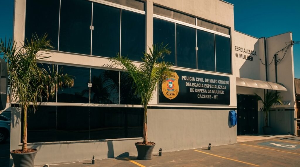 Funcionária acusa policial civil de assédio dentro da Delegacia da Mulher em Cáceres