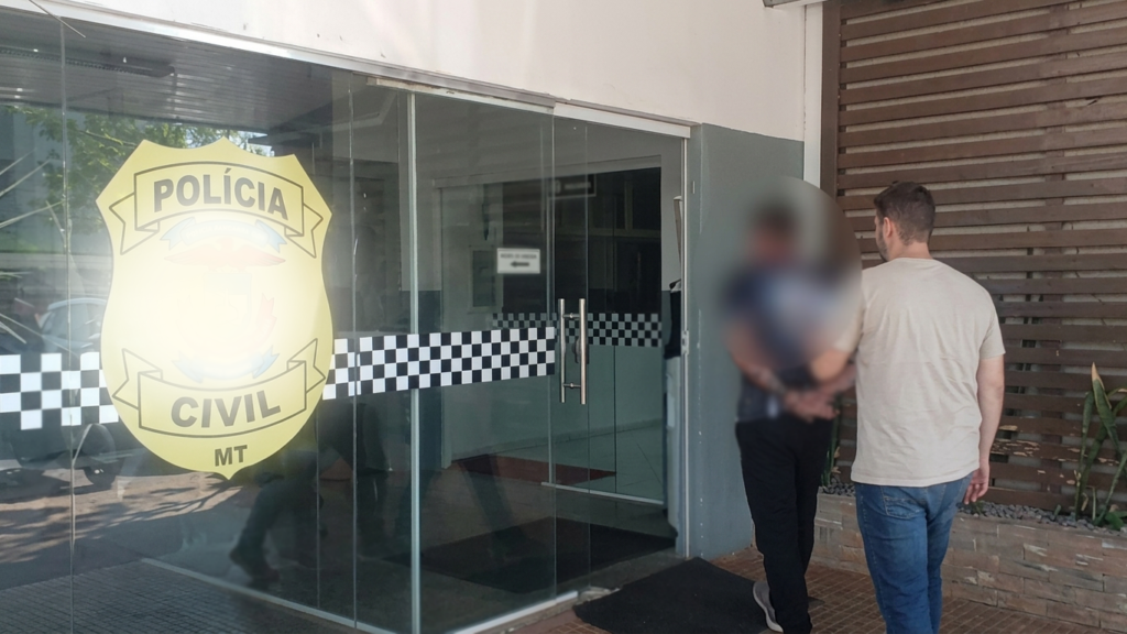 Suspeito de série de furtos de cabos é preso após tentar fugir de moto em Várzea Grande