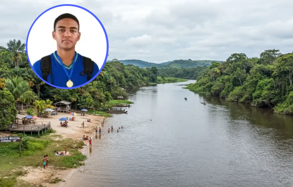 Adolescente de 16 anos morre afogado durante travessia do Rio Juruena em Juruena