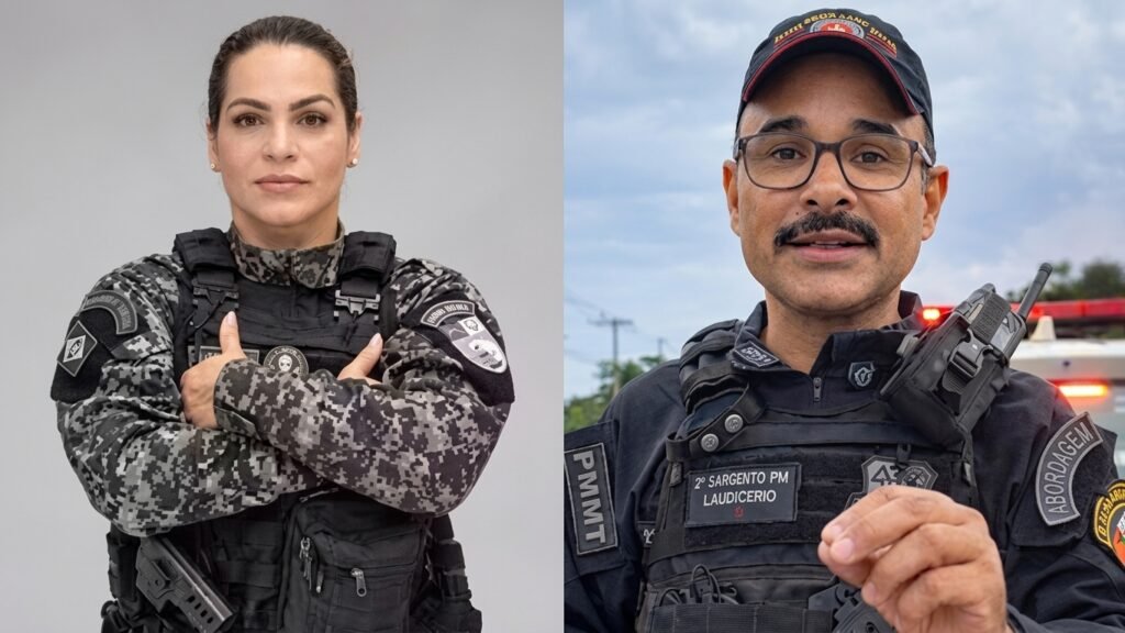 Sargento Karen Fortes é anunciada como vice de Laudicério na disputa pelo Governo de MT