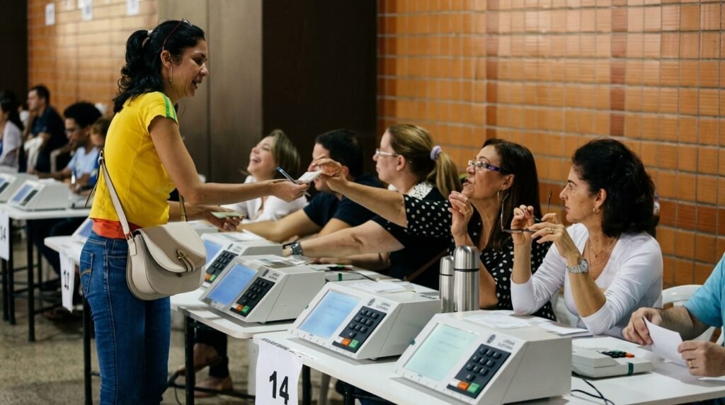 Mesários das Eleições 2026 podem ganhar até 6 dias de folga; veja como funciona